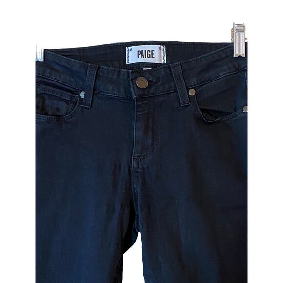 Whimsygoth Paige Verdugo Womens 26 Ultra Skinny True Black Y3K Ankle Jeans - Picture 5 of 10